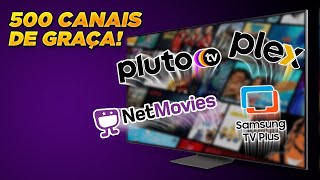 Como ter 500 CANAIS de GRAÇA na SMART TV SAMSUNG screenshot 5