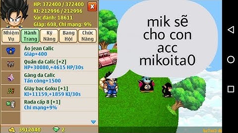 ( ngọc rồng online ) mik cho nick mikoitako nha ae