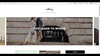 Ashbury WordPress Theme - Blog Post Layouts