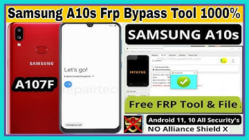 samsung a10s frp bypass tool 1000% l new security l samsung a10s frp unlock by sp tool 2023