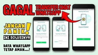 Mengatasi Gagal Transfer Chat WA ke HP Lain? Ini Solusinya!