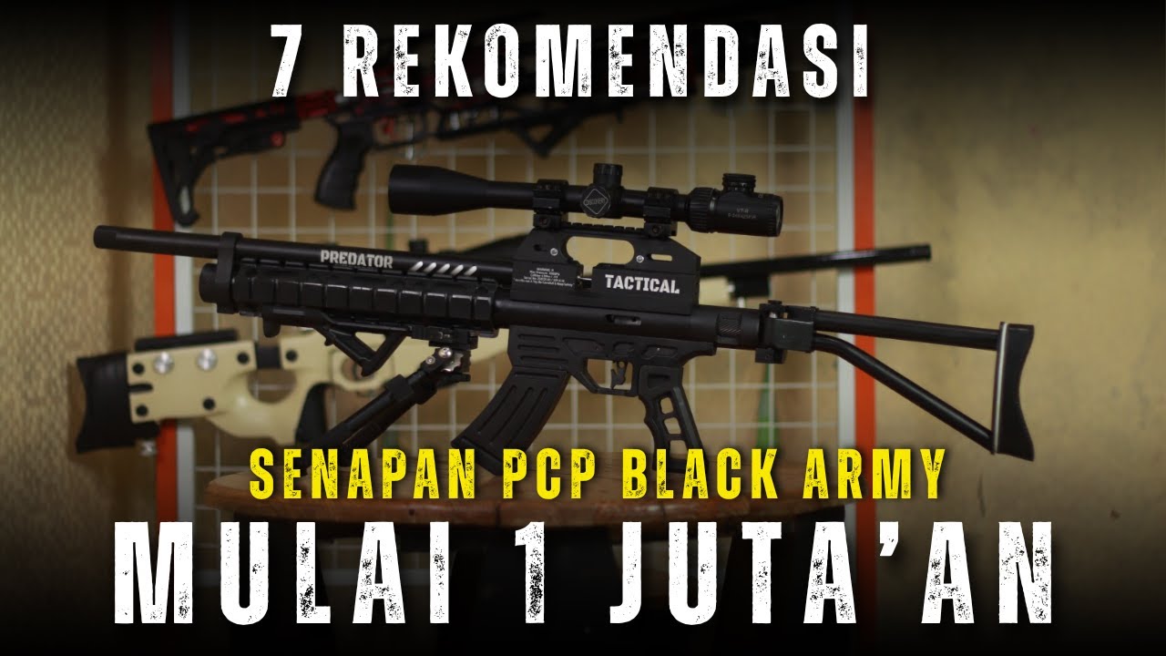 7 Senapan Angin PCP BLACK ARMY Terbaik dan Terlaris Untuk Berburu di Tahun 2026
