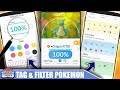 SAVE TIME! *BEST TAGS* to ORGANIZE YOUR POKÉMON - USE TAGGING FEATURE TIPS | Pokémon GO