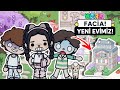 TOCA LİFE WORLD YENİ EVİMİZDE FACİA! 😱 (NECMETTİN GERİ DÖNDÜ!?) HAYALET KEÇİ HASTANELİK OLDUM! 🏥😭