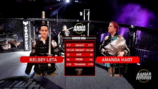 Armored MMA #11 Amanda Hadt v Kelsey Leta