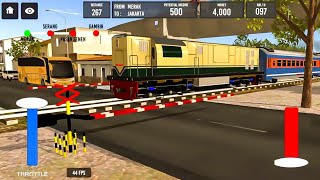 IDBS INDONESIA TRAIN SIMULATOR | MERAK TO JAKARTA | ANDROID GAMEPLAY screenshot 3