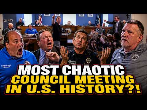 CRAZY Council Meeting ERUPTS Into TOTAL CHAOS!
