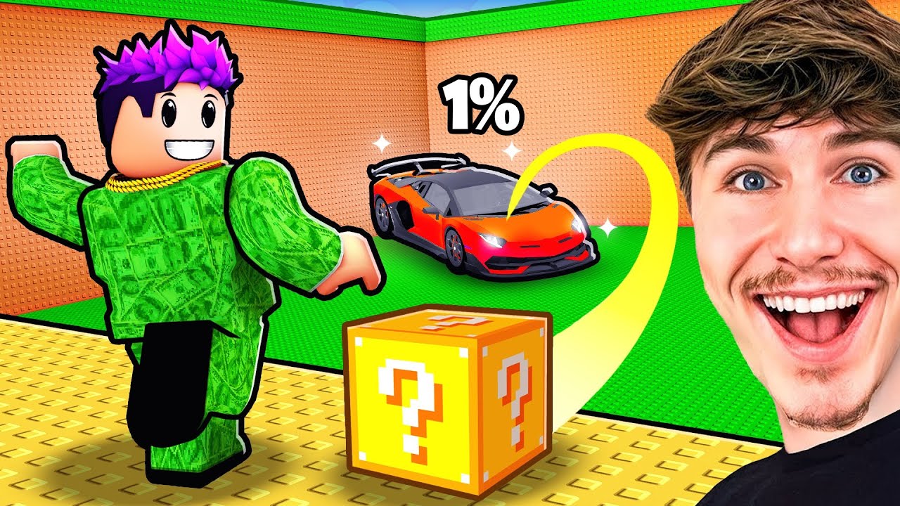 TIRER DES LUCKY BLOCKS POUR DES VOITURES !! (Incroyable) 