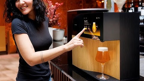 Beer innovation at its finest: Bar.on launches molecular mixing machine