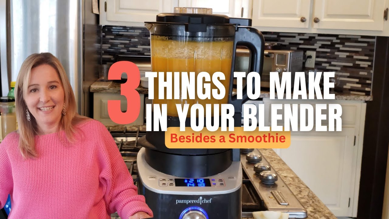 Quick and Easy Soups in Your Blender [Video] - Pampered Chef Blog