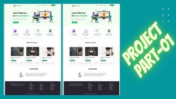 How To Cerate School Website | Responsive |  bangla Tutorial | Using HTML / CSS3 / BOOTSTRAP /JQUERY