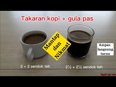 Bikin Kopi Bubuk Berapa Sendok