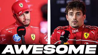 HIGH TENSION at Ferrari after the LATEST STATEMENTS from Hamilton  & Leclerc after Abu Dhabi!