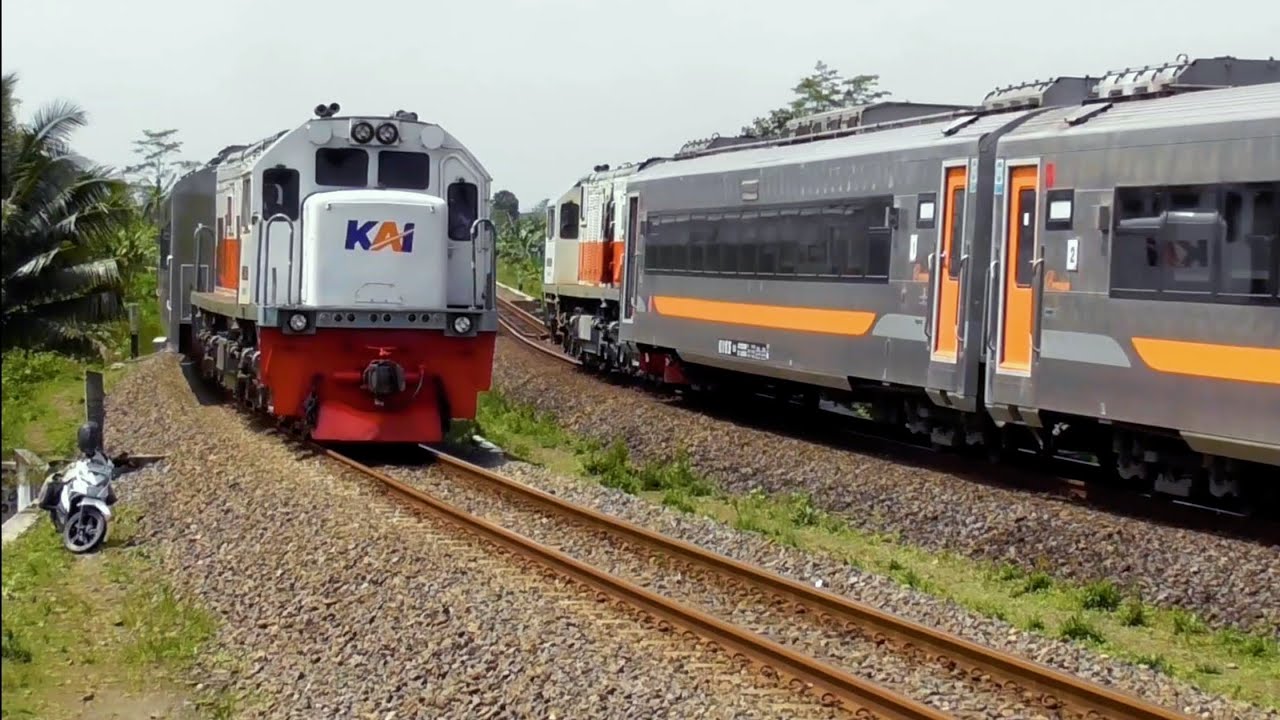 TOP‼️23 KERETA API NGEBUT LALU BERPAPASAN DI BERBAGAI SPOT!! DI DAOP 5 PWT YANG TEREKAM KAMERA