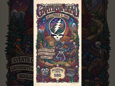 Grateful Dead - 12.9.1981 - Events Center-University Of Colorado