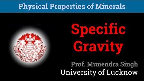 Specific Gravity | Physical Properties of Minerals (7/10)