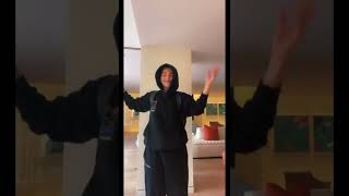 Enisa dancing to Egyptian music 