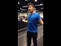 Vidcon 2015 Markiplier Does The Foot Thing