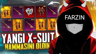 9000 UC'ga YANGI X-SUIT OLDIM😱  Yangi X Kostyim OPEN CASE Video 🫡 PUBG MOBILE / Farzin