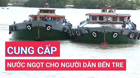 Bộ Tư lệnh Vùng Cảnh sát biển 3 tiếp tục cung cấp nước ngọt cho người dân Bến Tre