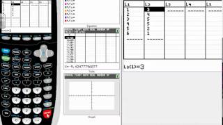 TI-84 Finding Mean & Median For A Frequency Table