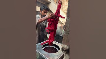 Factories Dye Clothes Efficiently in Factory & Designing