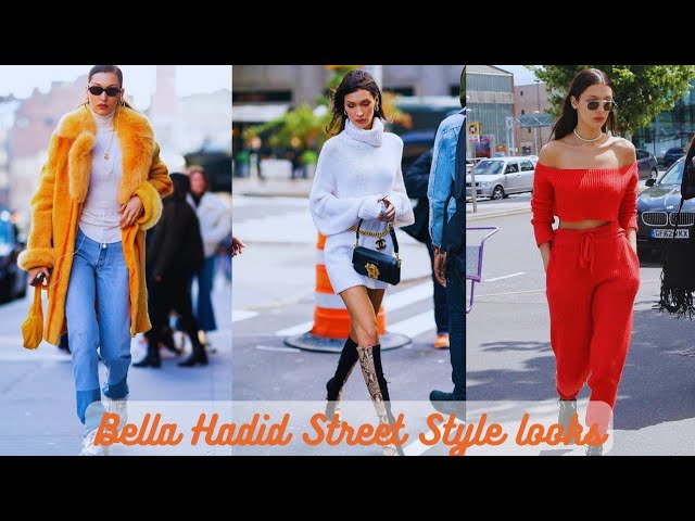 Bella Hadid's best street style looks