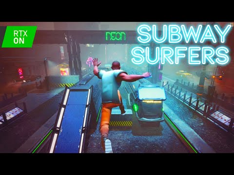 Видео: Написал Subway Surfers с RTX на Unreal Engine 4 [Перевод Fat Dino]