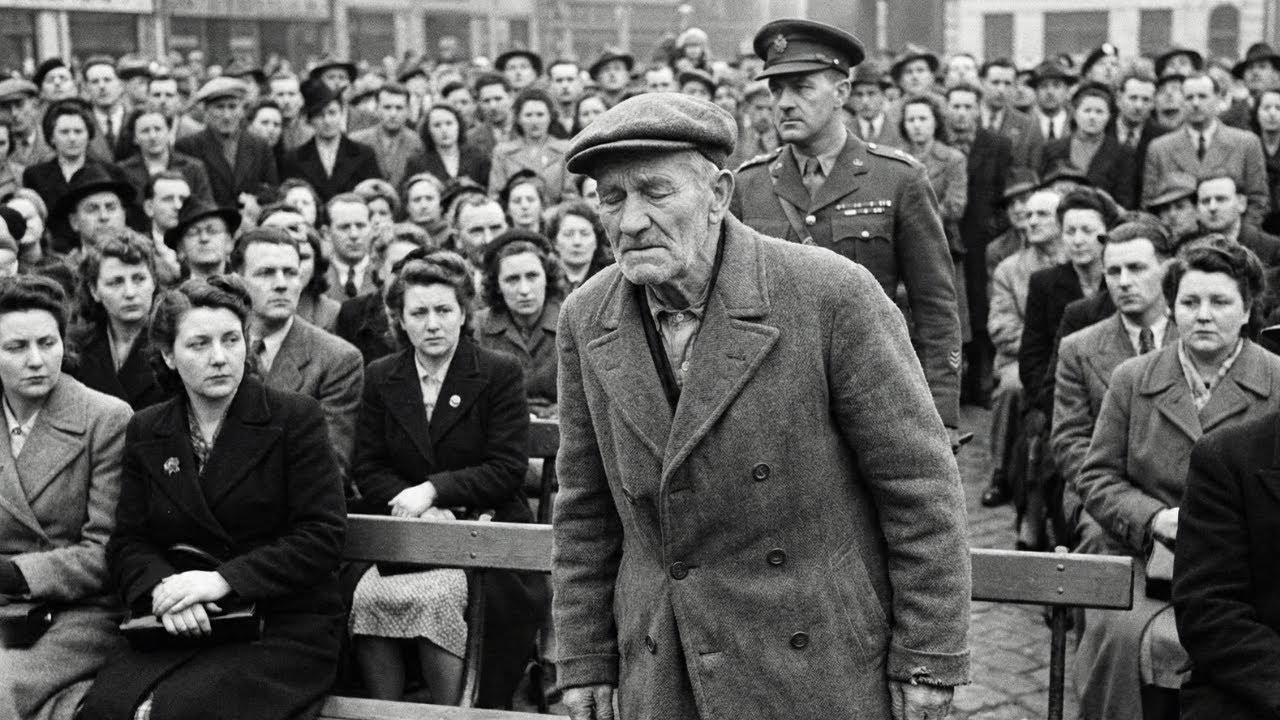 Comandante cerca il traditore tra 100 persone — nonno italiano si alza e chiude gli occhi