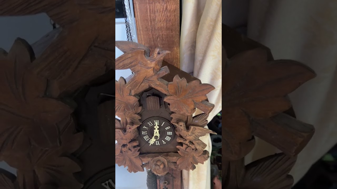 HORLOGE COUCOU VINTAGE 1979 Schmeckenbecher horloge coucou Allemagne de