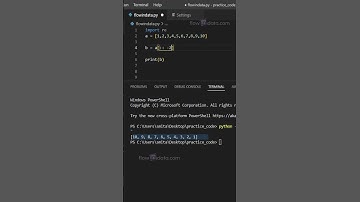 Python Cool Trick to Reverse List in Simple Way | 1-minute coding  #shorts