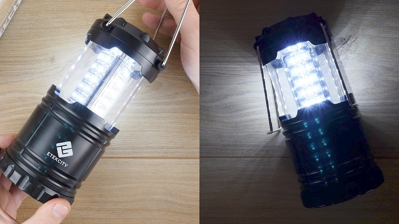 Viel Licht für - DEUTSCH // Etekcity LED Campinglampe YouTube - 8,99 Euro