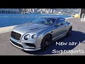 Jai reu une nouvelle voiture  continental gt supersports 