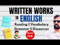 Written Works in English | Reading Comprehension,Vocabulary, Grammar & Creative Writing Classes 6–10