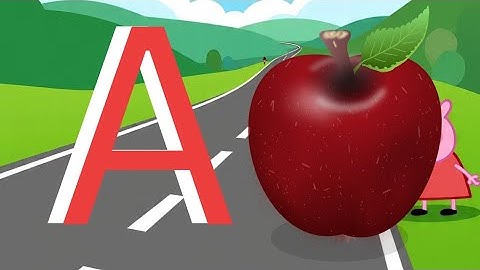 Phonics Song 2 with TWO Words in 3D - A For Airplane - ABC Alphabet Songs With Sound for Children268