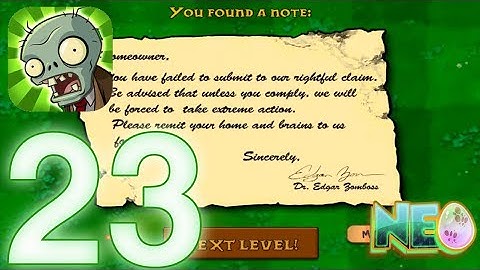 Plants vs. Zombies: Gameplay Walkthrough Part 23 - LEVEL 5.9 COMPLETED (iOS Android)