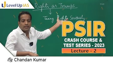 PSIR Crash Course 2023 | Lecture 2 | by Chandan Kumar