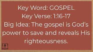 8.2.2026 "Reciting Romans: Gospel"