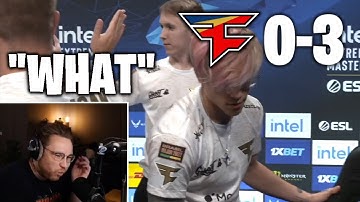 ohnePixel reacts to FaZe being eliminated 0-3 from Rio Major