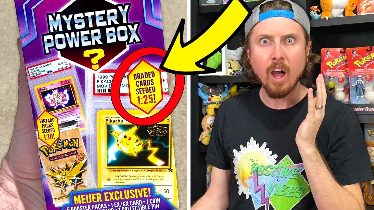 25 Pokemon Mystery Box! Toys Collectible Card Games
