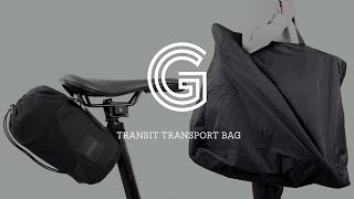 How to use the Brompton Transport Bag on the G Line and G Line Electric e-Motiq Bike