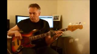 Video thumbnail of "Michael Franks: Your secret's safe with me, bass cover"