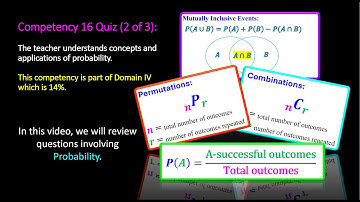 TExES 7-12 (235) Math Exam  Competency 16: Quiz (2 of 3)