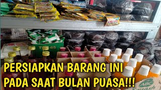 PERSIAPAN TOKO SEMBAKO SAAT  BULAN PUASA #tokosembako