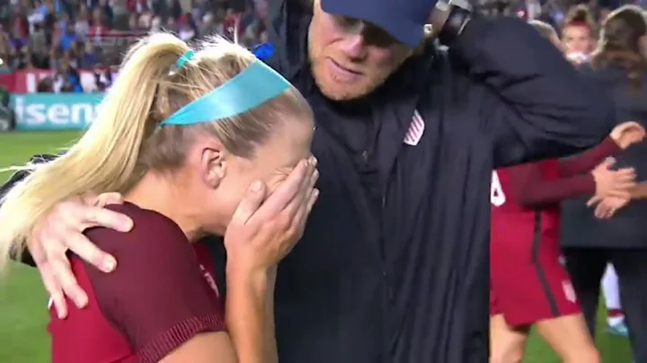 USWNT's Julie Ertz finds out husband Zach Ertz is ...