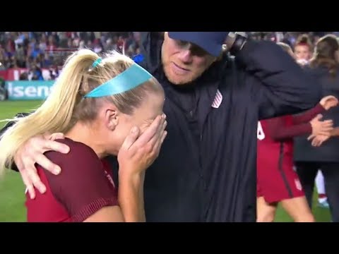 USWNT's Julie Ertz finds out husband Zach Ertz is going to Super Bowl with Eagles | ESPN