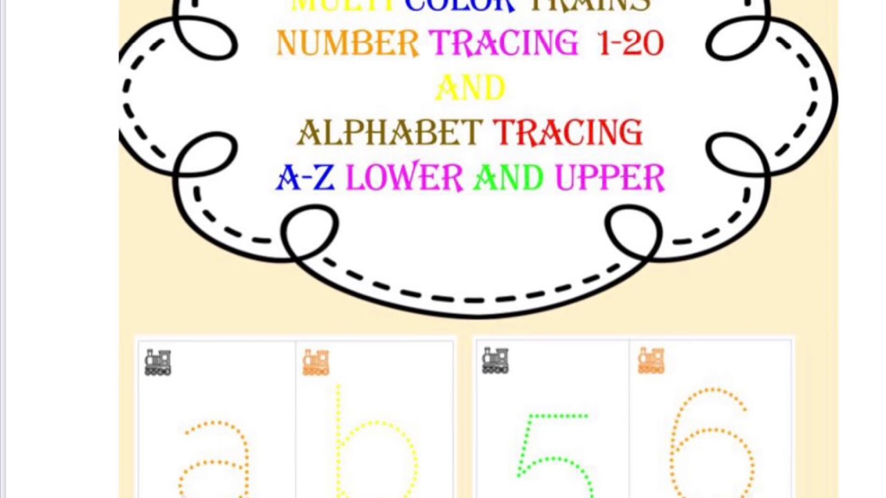 Printable alphabet and numbers flash cards, multi color preschool ...