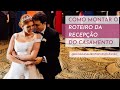 Como fazer o roteiro da recepção do casamento?