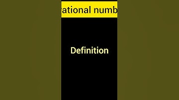 definition rational number #khalid teacher yt shorts