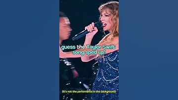 guess the Taylor Swift song sped up! #fyp #shorts #shortsfeed #algorithm
